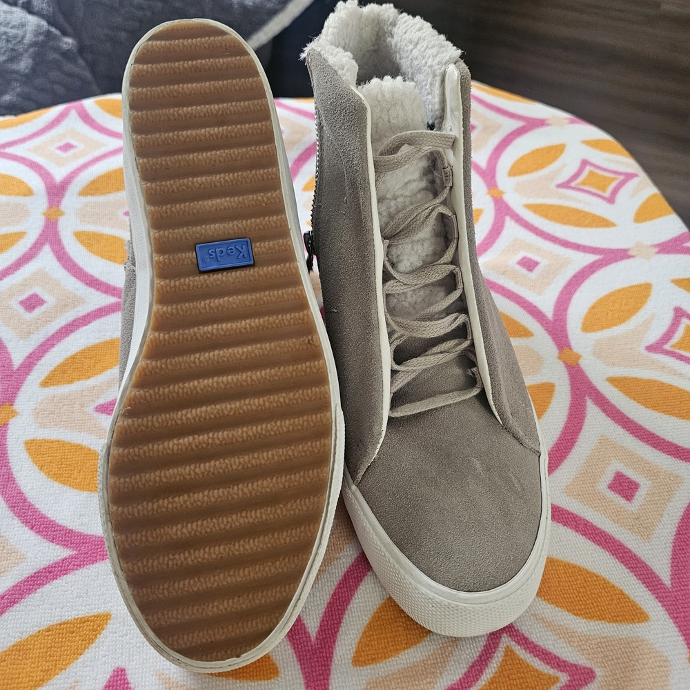 Keds Gray Sneakers Low-Top Comfort Boot